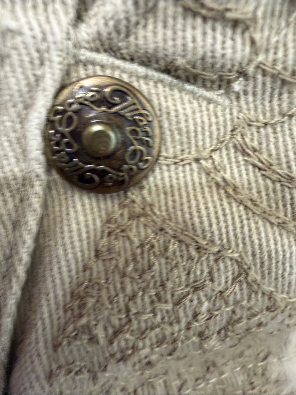 Vintage Marc Ecko Unltd A Cut Above Cargo Pants 33" Y2K Dragon Embroidery - Picture 9 of 13